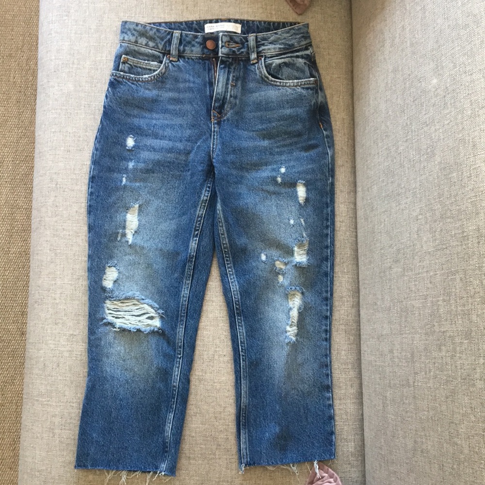 Zara Distressed Jeans
